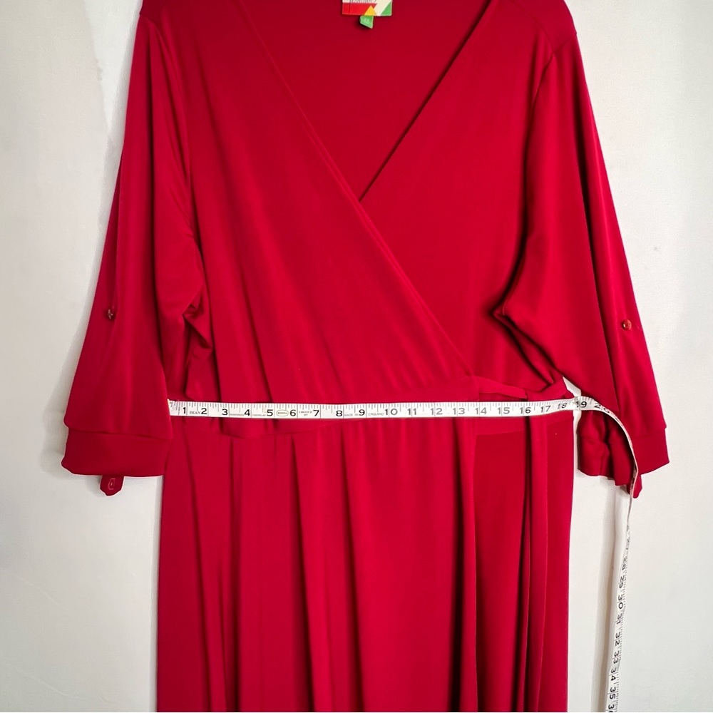 Modcloth Red Midi Dress - Picture 5 of 9